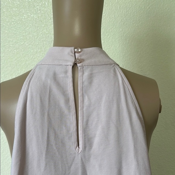 Express-  Elegant Pink Halter Bodysuit - Picture 6 of 8